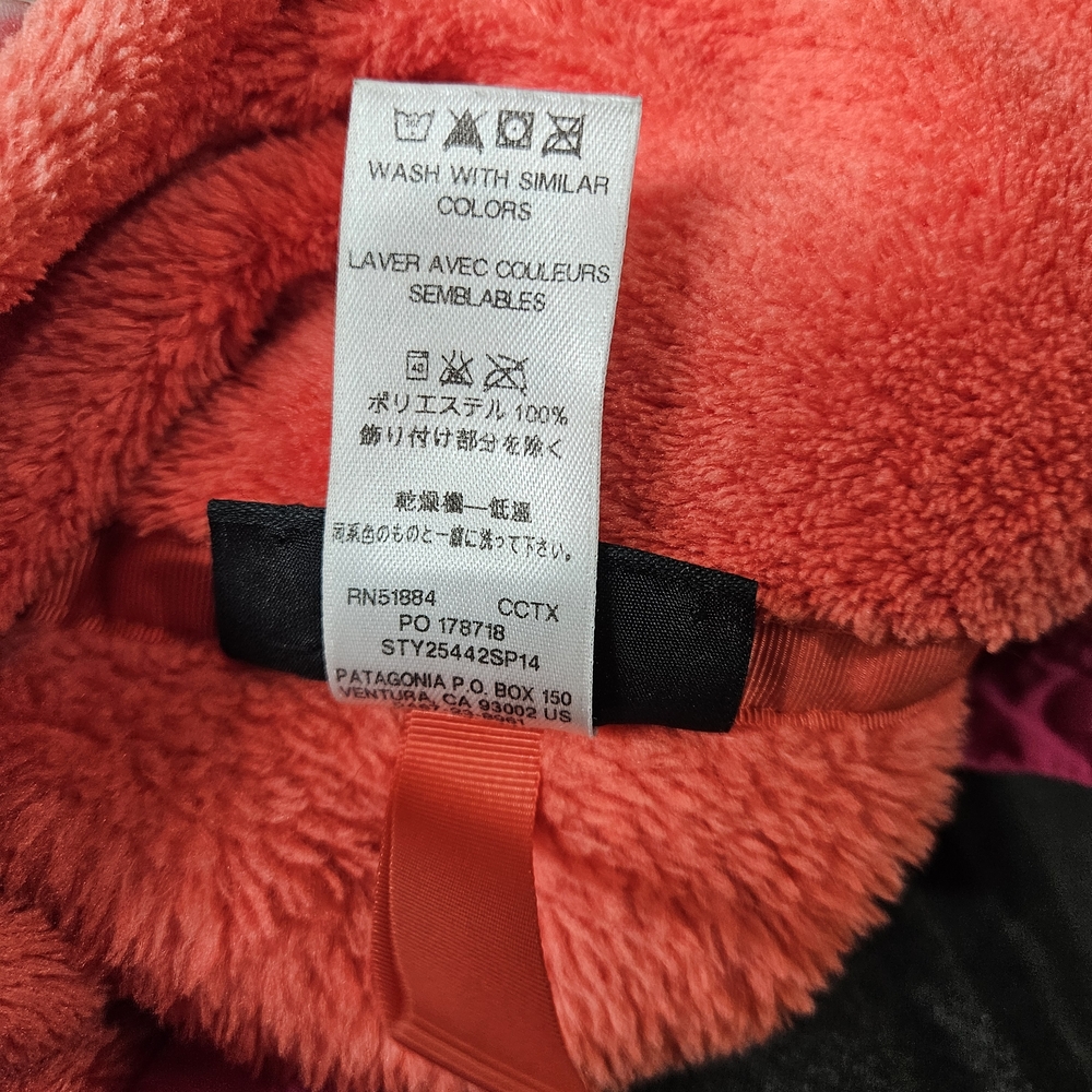 Patagonia Re-Tool Snap-T Fleece Pullover Womens‎ Size S Coral/Pink - Picture 5 of 7